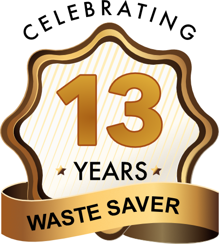 13 years of Waste Savings